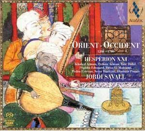 CD Shop - HESPERION XXI Orient/Occident 1200-1700
