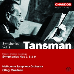 CD Shop - TANSMAN, A. Symphonies Vol.2