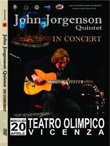 CD Shop - JORGENSON, JOHN -QUINTET- IN CONCERT: TEATRO OLYMPICO VINCENZ