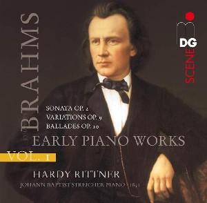 CD Shop - BRAHMS, JOHANNES Early Piano Music Vol.1