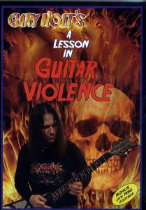 CD Shop - HOLT, GARY A LESSON IN GUITAR VIOLENCE