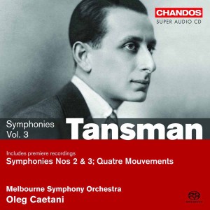 CD Shop - TANSMAN, A. Symphonies Vol.3