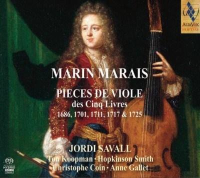 CD Shop - MARAIS, M. Pieces De Viole Des Cing Livres