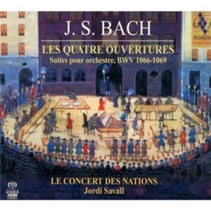 CD Shop - BACH, JOHANN SEBASTIAN Les Quatre Ouvertures