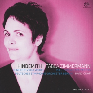 CD Shop - ZIMMERMANN, TABEA / DSO B Paul Hindemith: Complete Works For Viola Vol. 1: Viola and Orchestra