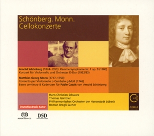 CD Shop - MONN/SCHONBERG Cello Concertos