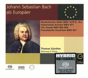 CD Shop - BACH, JOHANN SEBASTIAN Johann Sebastian Bach the European