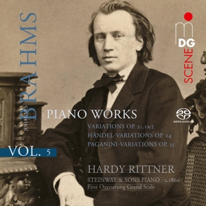 CD Shop - BRAHMS, JOHANNES Piano Works Vol.5