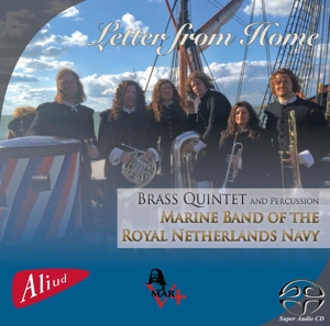 CD Shop - BRASS QUINTET AND PERCUSS Letter From Home