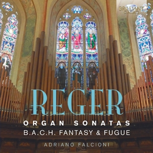 CD Shop - REGER, M. ORGAN SONATAS/B.A.C.H. FANTASY & FUGUE