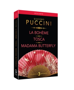 CD Shop - PUCCINI, G. LA BOHEME/TOSCA/MADAMA BUTTERFLY