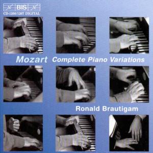 CD Shop - MOZART, WOLFGANG AMADEUS COMPLETE PIANO VARIATIONS