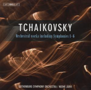 CD Shop - TCHAIKOVSKY, PYOTR ILYICH ORCHESTRAL WORKS/SYMPHONIES