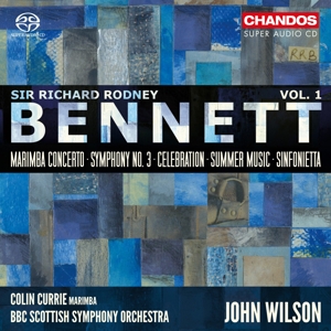 CD Shop - BENNETT, R.R. Orchestral Works Vol.1: Marimba Concerto/Symphony No.3