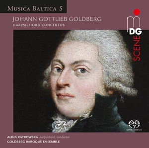 CD Shop - GOLDBERG, J.G. Musica Baltica 5: Harpsichord Concertos