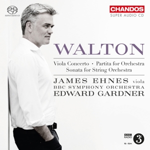 CD Shop - EHNES, JAMES / BBC SYMPHO Walton: Viola Concerto (Rev. 1962)/Partita For Orchestra
