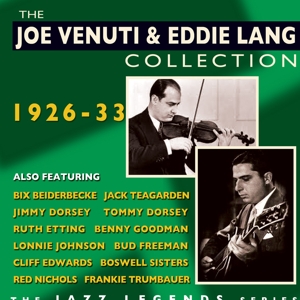 CD Shop - VENUTI, JOE & EDDIE LANG COLLECTION 1926-33