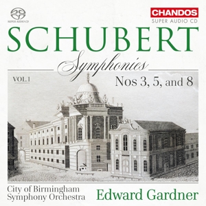 CD Shop - SCHUBERT, F. Symphonies Vol.1: Nos. 3, 5 and 8