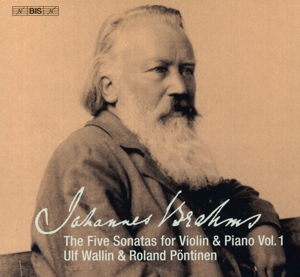 CD Shop - BRAHMS, JOHANNES Five Sonatas For Violin & Piano Vol.1