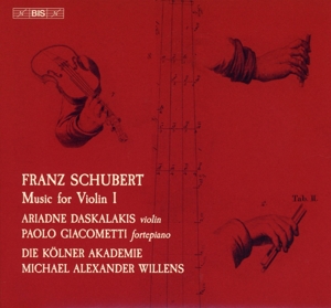 CD Shop - SCHUBERT, FRANZ Music For Violin 1