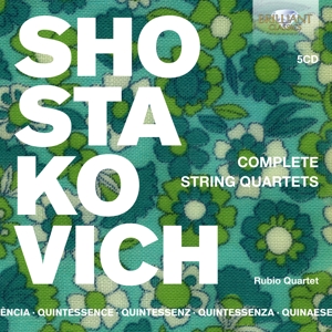 CD Shop - SHOSTAKOVICH, D. COMPLETE STRING QUARTETS