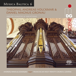 CD Shop - SZADEJKO, ANDRZEJ Musica Baltica Vol.6: Organ Sonatas & Variations