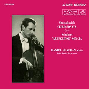 CD Shop - SHOSTAKOVICH, D. & SCHUBE SONATA FOR CELLO AND PIANO, OP. 40 & SONATA ARPEGGIONE