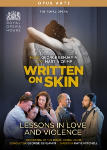CD Shop - BENJAMIN, G. WRITTEN ON SKIN - LESSONS IN LOVE AND VIOLENCE