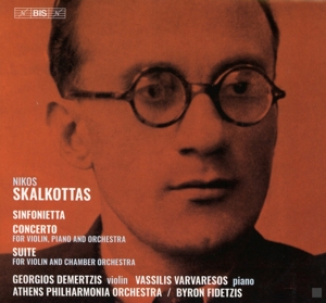CD Shop - SKALKOTTAS, N. Sinfonietta, Concerto and Suite