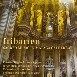 CD Shop - IRIBARREN, J.F. DE SACRED MUSIC IN MALAGA CATHEDRAL