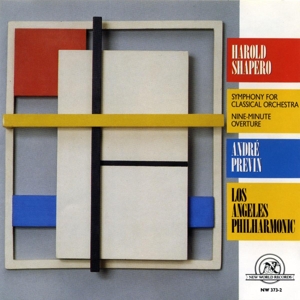 CD Shop - SHAPERO, HAROLD SYMPHONY FOR CLASSICAL ORCHESTRA/NINE-N