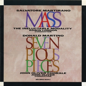 CD Shop - INELUCTABLE MODALITY - TH MARTIRANO SALVATORE: MASS/MARTINO DONALD: SEVEN PIOUS
