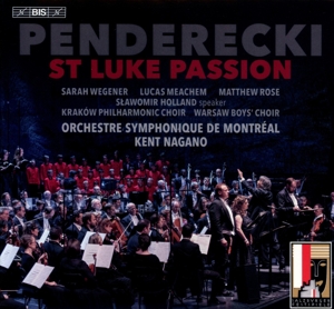 CD Shop - PENDERECKI, K. St Luke Passion