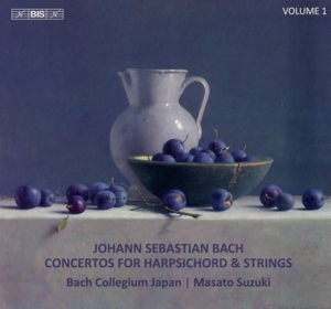 CD Shop - BACH, JOHANN SEBASTIAN Concertos For Harpsichord Vol.1