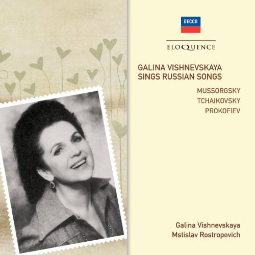 CD Shop - VISHNEVSKAYA, GALINA SINGS RUSSIAN SONGS