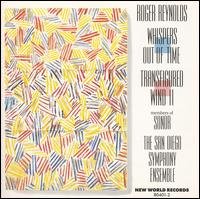 CD Shop - REYNOLDS, ROGER WHISPERS OUT OF TIME/TRANSFIGURED WIND