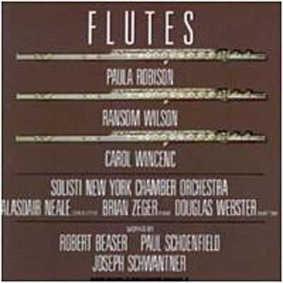 CD Shop - SOLISTI NEW YORK CHAMBER FLUTES: WORKS BY BEASER, SCHOENFIELD, SCHWANTNER