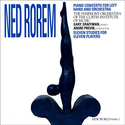 CD Shop - ROREM, NED PIANO CONCERTO FOR LEFT HAND AND ORCHESTRA
