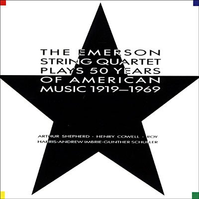 CD Shop - EMERSON STRING QUARTET EMERSON STRING QUARTET PLAYS 50 YEARS OF AMERICAN MUSIC