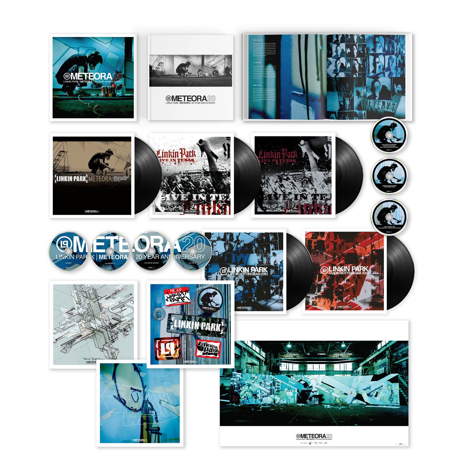 CD Shop - LINKIN PARK METEORA (5LP+4CD+3DVD)