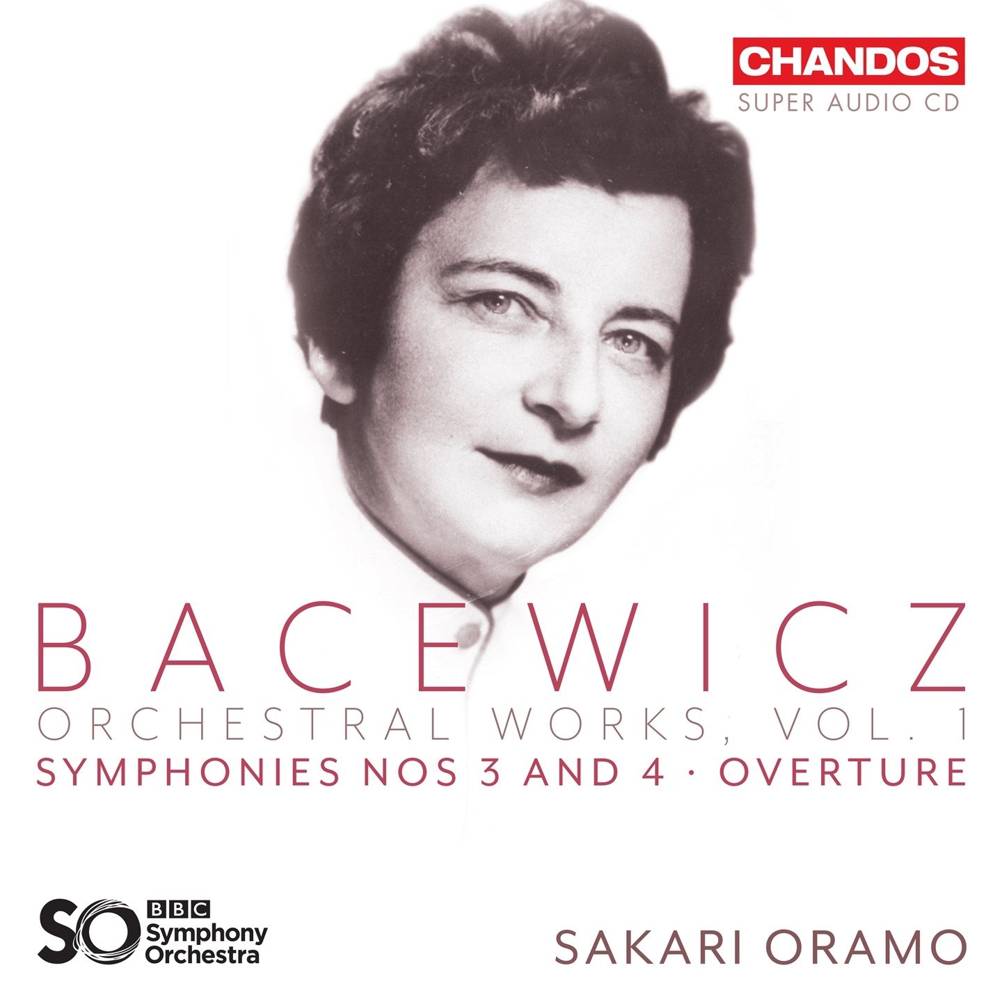 CD Shop - BBC SYMPHONY ORCHESTRA / Bacewicz Orchestral Works Vol. 1