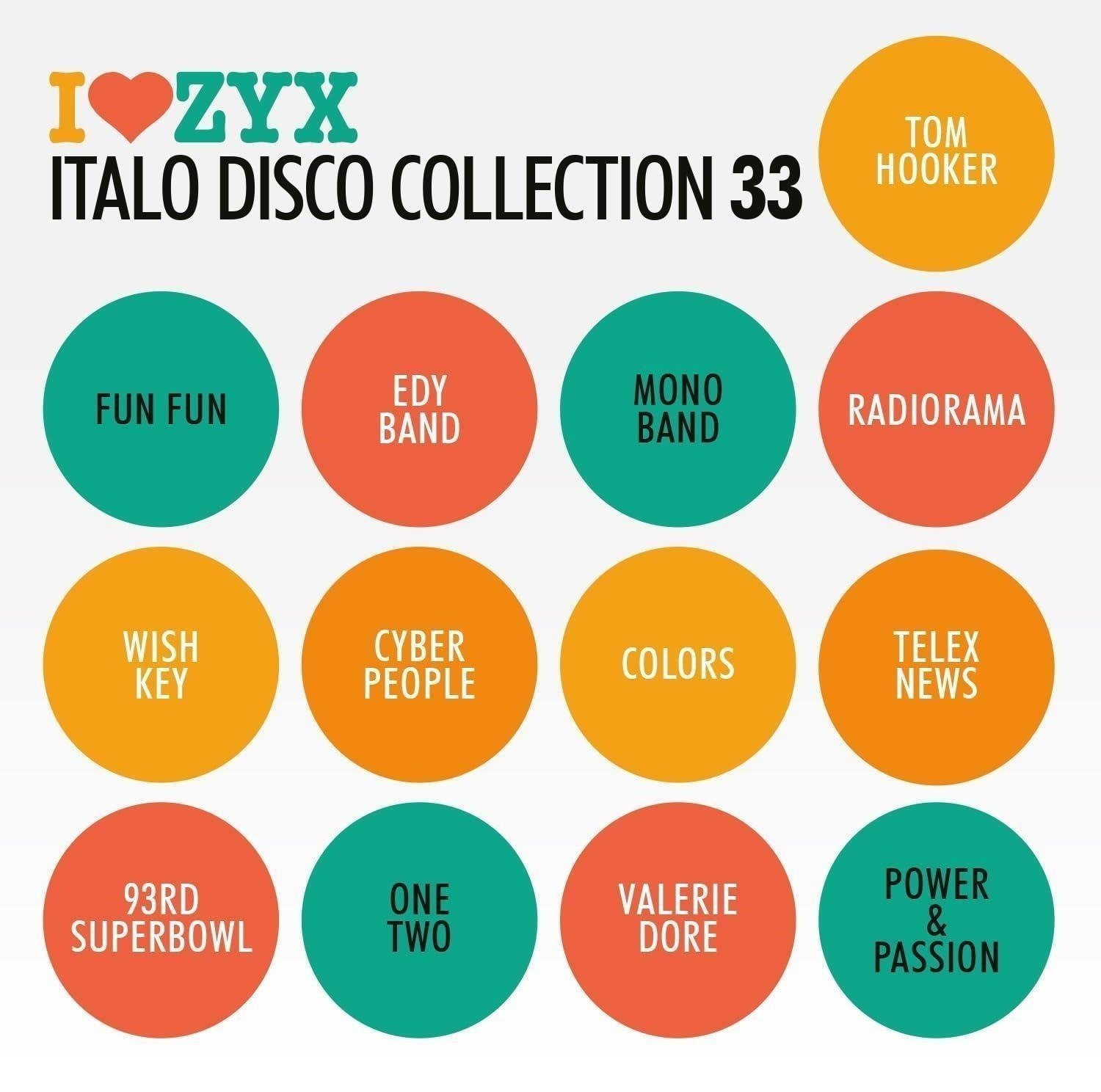 CD Shop - VARIOUS ARTIST ZYX ITALO DISCO COLLECTION 33