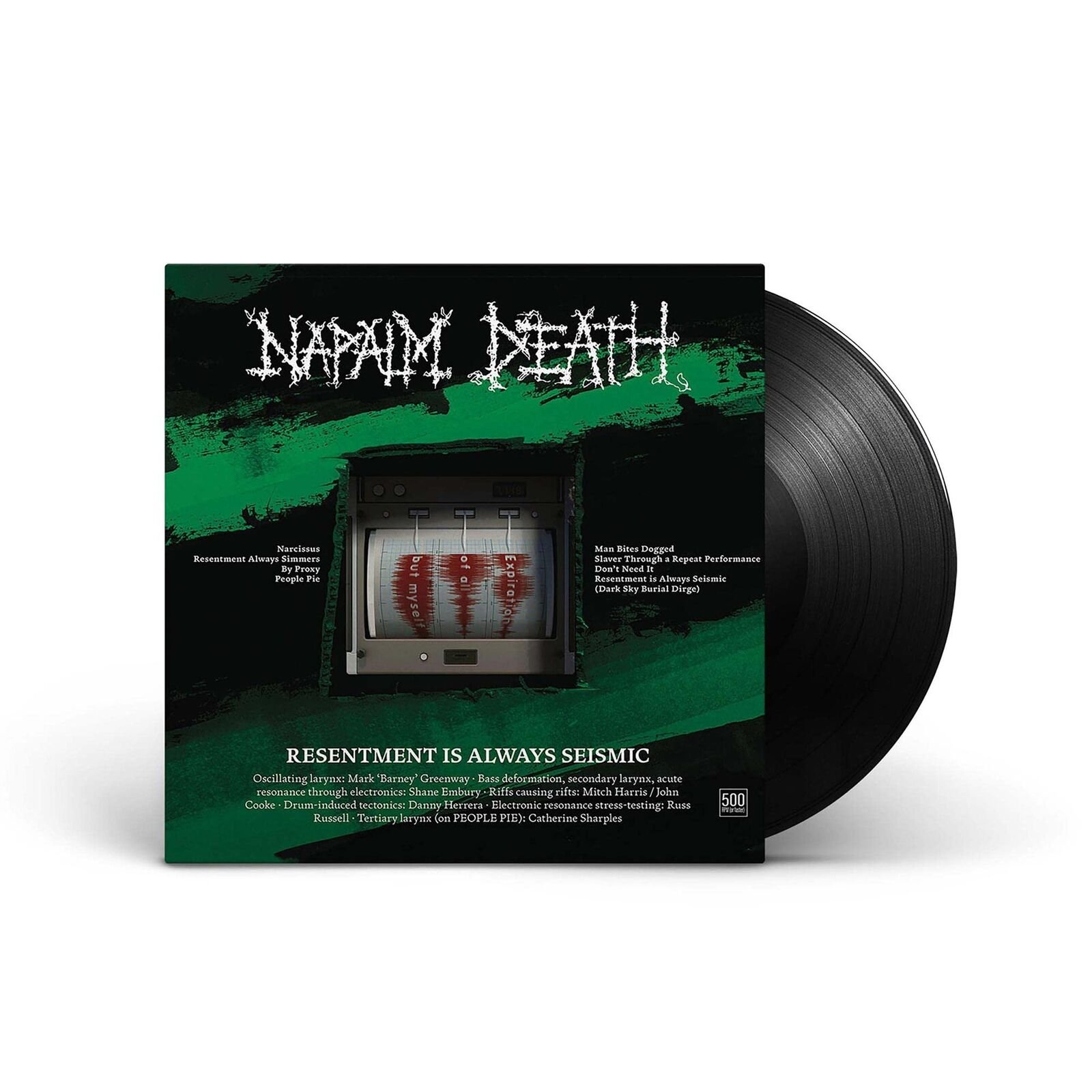 CD Shop - NAPALM DEATH RESENTMENT IS ALWAYS SEISMIC: A FINAL THROW OF THROES