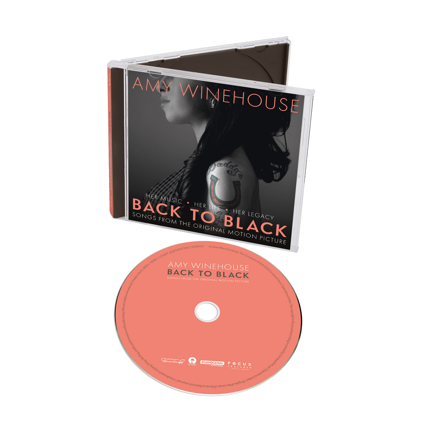 CD Shop - SOUNDTRACK Back To Black: Songs From The Original Motion Picture