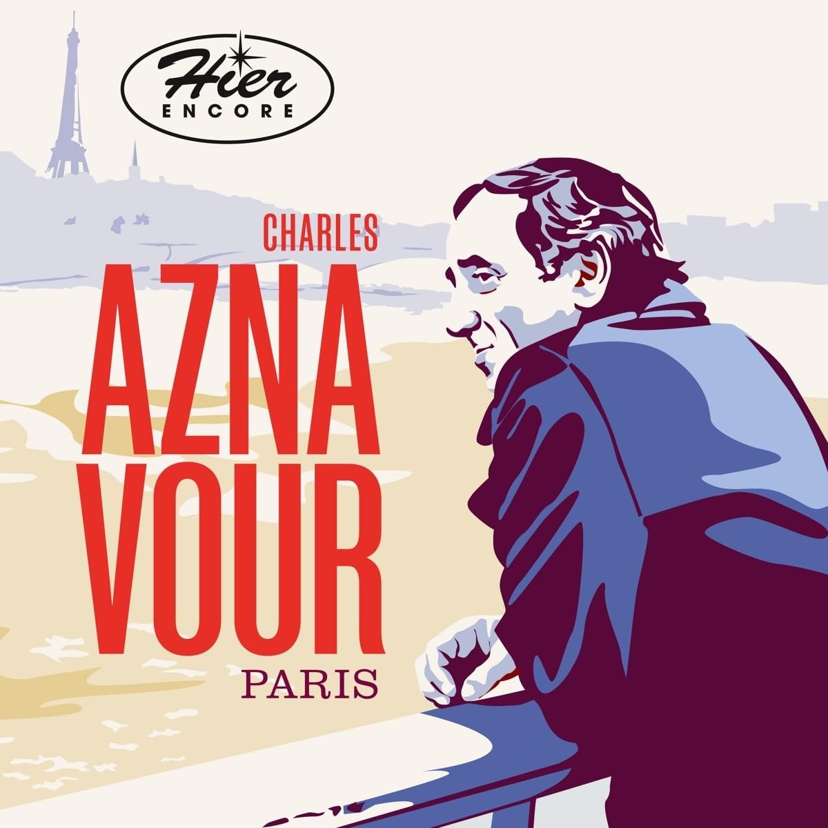 CD Shop - AZNAVOUR, CHARLES HIER ENCORE - PARIS