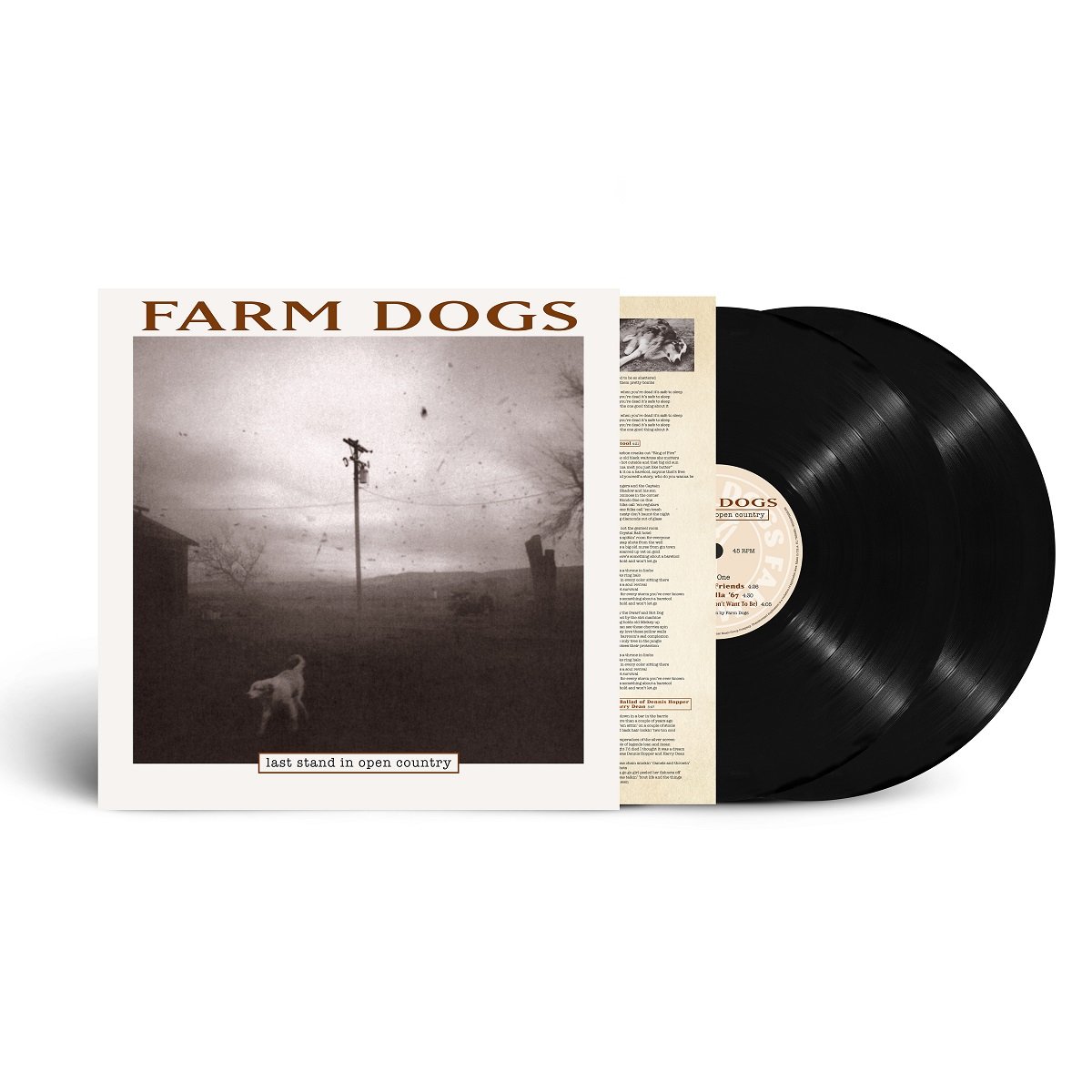 CD Shop - FARM DOGS LAST STAND IN OPEN COUNTRY