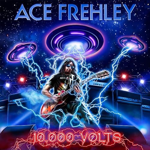 CD Shop - ACE FREHLEY 10,000 VOLTS BLACK LTD.