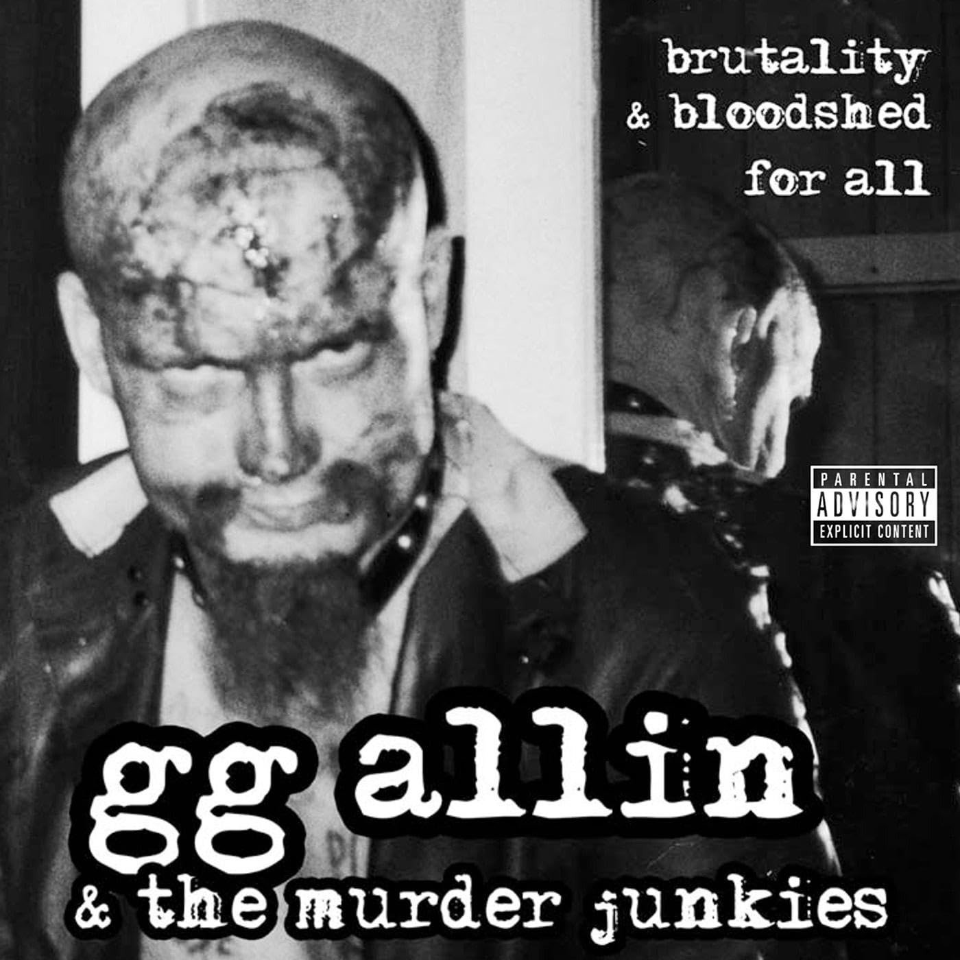 CD Shop - ALLIN, GG & THE MURDER JU BRUTALITY AND BLOODSHED FOR ALL