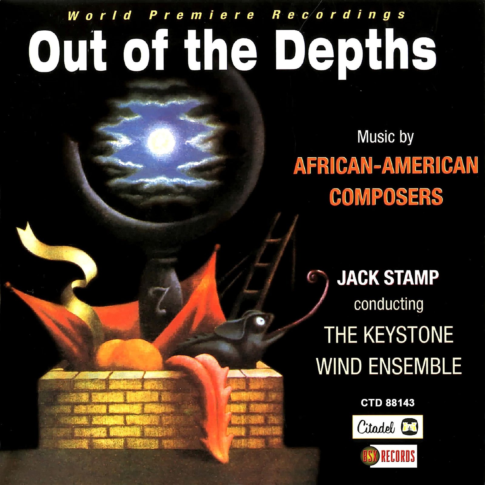 CD Shop - KEYSTONE WIND ENSEMBLE OUT OF THE DEPTHS: MUSIC BY AFRICAN AMERICAN COMPOSERS