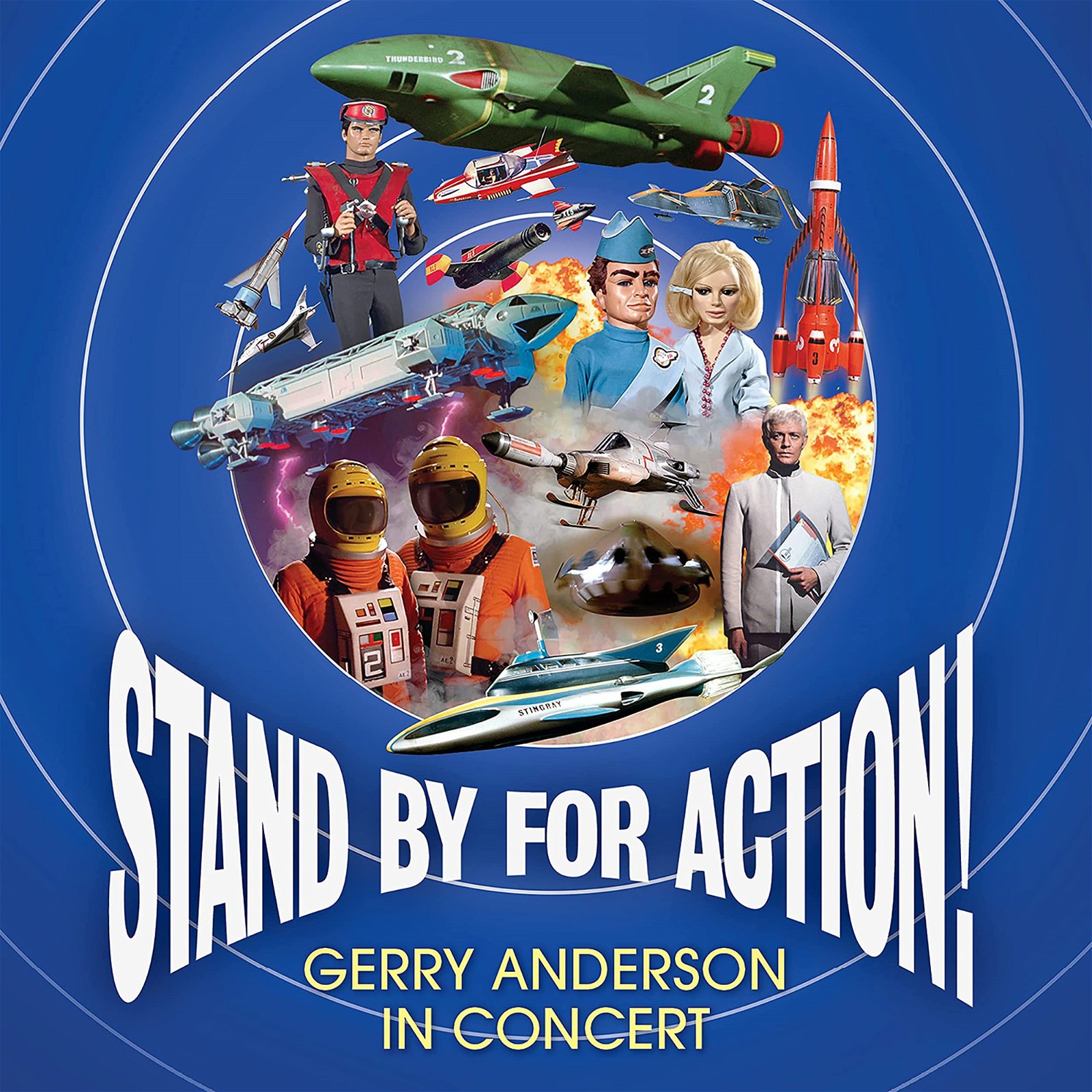 CD Shop - ANDERSON, GERRY STAND BY FOR ACTION ! GERRY ANDERSON IN CONCERT